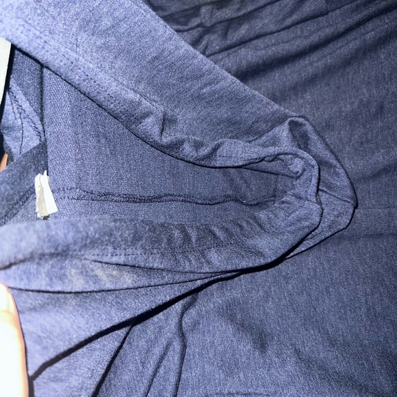 Draw String Hooded Light Long Sleeve Plus Size Top; 3X; Sew In Love Brand - Picture 3 of 3